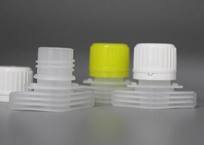 China 16mm Plastic Spout Caps PE Food Grade Material For Hair Mask Package for sale