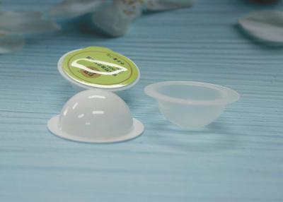 China Small Round Clear Plastic Containers For Massage Packing 20mm Height for sale