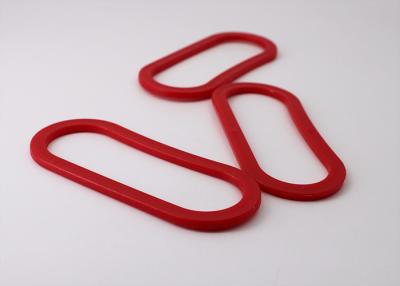 Китай Красная пластиковая рукоятка для переноски продуктовой сумки для розничного товара продается