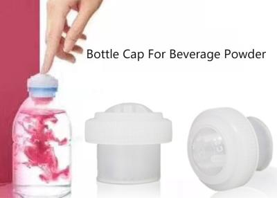 China Innovation Plastic Press Shake Nutrient Cap For Vitamin Drink L - Carnitine Packaging for sale