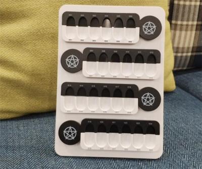 Китай 8 / тип клей вставки табло цвета маникюра ногтя 9/10 решеток ложный освобождает продается