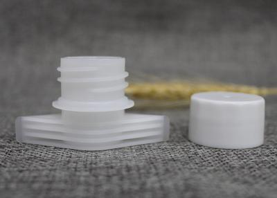 China 22mm Inner Diameter Plastic Spout Screw Caps General Use For Soft Pouch for sale