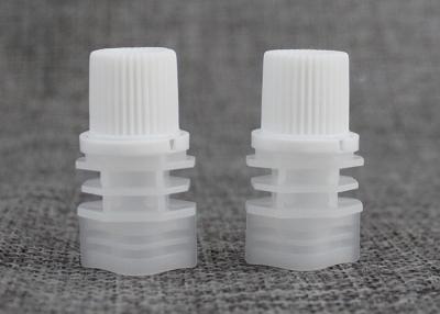 China External Dia 10.5mm Plastic Spout Caps For Baby Fruit Clay Food Standup Pouch Bags for sale