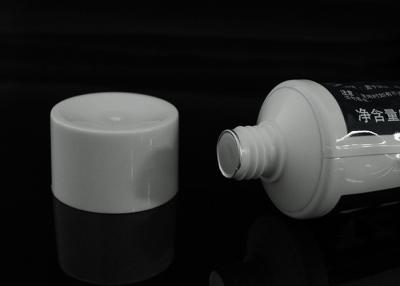 China Tampão personalizado fechado cabeça laminado do tubo do diâmetro 28mm creme farmacêutico à venda