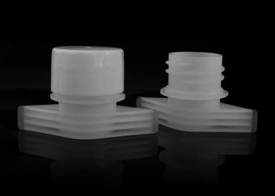 China Customized Pour Dia 22mm Plastic Pour Spout Caps For Gel / Cream / Liquid Pouches for sale