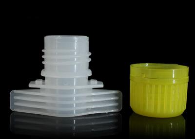 中国 タンパー-証拠の個人化なる口の柔軟材包装のためのプラスチック ビンの王冠 販売のため