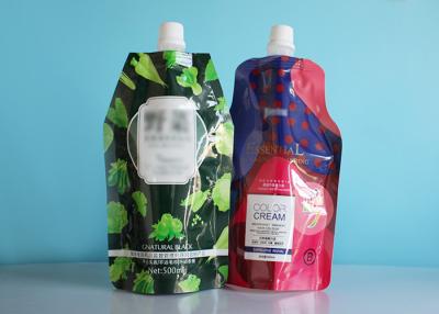 Κίνα Φιλικές τσάντες σακουλών σωλήνων Eco συνήθειας στη στάση επάνω στο κατώτατο σημείο για το υγρό πακέτο σαπουνιών ξαναγεμισμάτων προς πώληση
