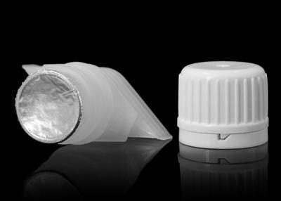 China bocal plástico dos tampões do bico de 16mm com o forro de selo fácil da folha de alumínio de Peelable da proteção à venda