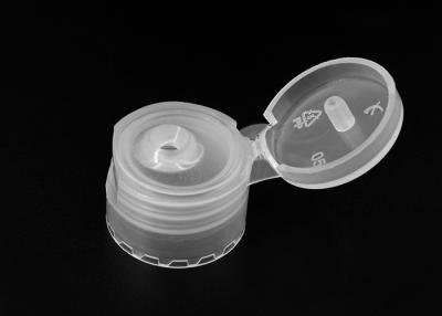 China Eco Friendly Plastic Flip Top Cap Tighten Closure For Empty Lotion Bottles for sale
