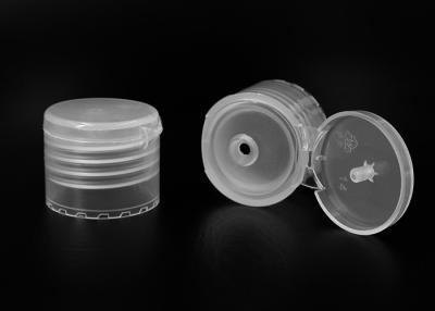 China PP Plastic Flip Top Cap Dispenser Smooth Easy Open For Shampoo Bottles for sale