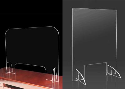 Китай Дефлектор брызг доски экрана стола раздела акриловый/дефлектор креста предохранения брызг продается