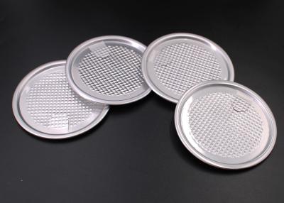 China 65mm 211# Aluminum Easy Open Foil Lid Seals For Food Can Packaging for sale