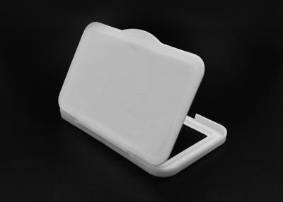China Rectangle Shape Smooth 99mm Wet Wipe Pail Flip Top Cap for sale