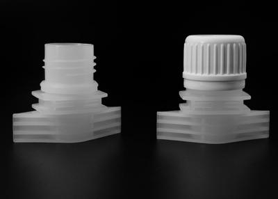 China Inner Diameter 16mm Plastic Spout Caps Short Shoulder for sale