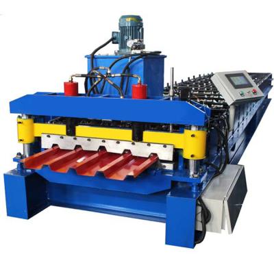 China IBR 686 ibr metal sheet roof panel roll forming machine/roof press making machine for sale