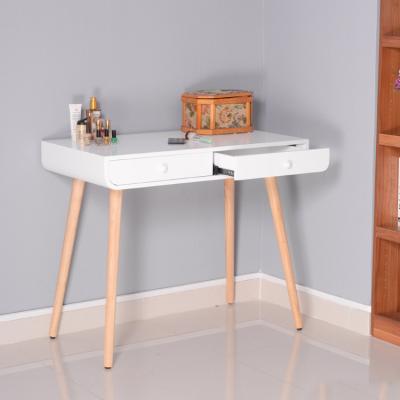 China European Style Elegant Dressing Table With Drawer 22kg Solid Wood Products for sale