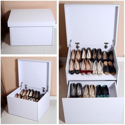 China Mano moderna que pinta 26kg 14 pares del organizador Cabinet del zapato en venta
