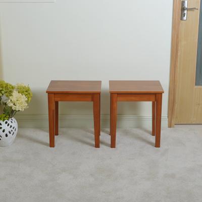 China NC Paint Mahogany Solid Wood Stool for sale