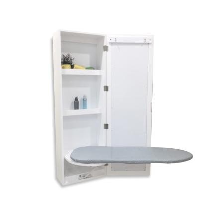 China 20kg Bearing 120 Degree Swivel Composite Cotton In Wall Ironing Board Cabinet for sale