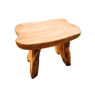 China Solid Wood 0.053m3 Chinese Fir Waterproof Durable Stool Retro for sale