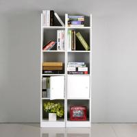 China 5-Layer MDF Board Product Display Rack Grid Style Can Place Books And Sundries for sale