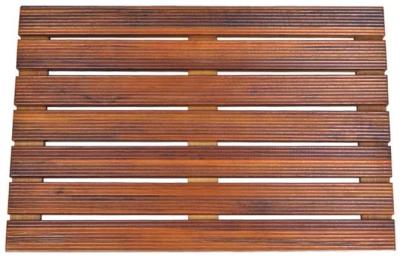 China Del MDF del OEM del cuadrado de la teca de la estera los 53cm de la anchura de la teca estera de madera del resbalón no en venta