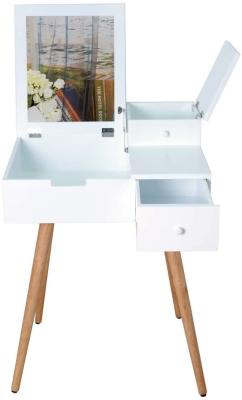 China Perfect Quality Dressing Table Design With Removable Drawer In Solid Wood for sale