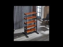 75cm Convertible Shelf Table Multifunctional Foldable MDF Board