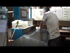 This is production line of cutting material