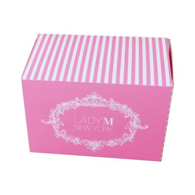 China Optional Size Eco Friendly Bakery Boxes , Biodegradable Packing Boxes Stable for sale
