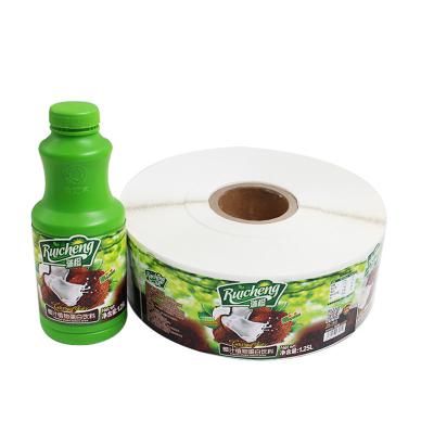 Chine La nourriture en boîte marque l'autocollant de joint de pot de nourriture matériel de papier adhésif pour la décoration à vendre