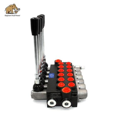 China Tractor Joystick Loader Valve 6 Spools 11 Gpm Sae Ports for sale