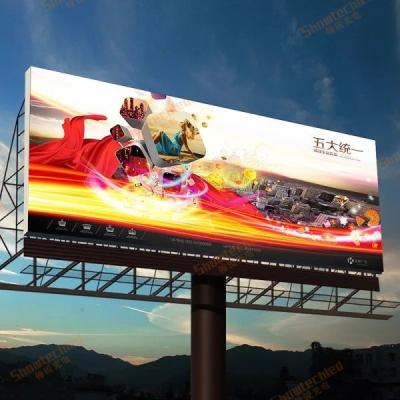 China Outdoor Fixed Billboard LED Screen Roadside Large Advertising P7.81 4K for sale