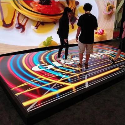 China P4.81 Indoor Full Color Screen , Interactive Dance Floor LED Display Screen for sale