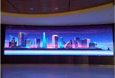 China 3840Hz 4K Small Pixel Pitch LED Screen , P1.875 HD Fixed Indoor LED Video Wall for sale