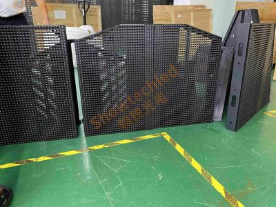 China 60Hz Frame Frequency Transparent LED Display Screen with SMD3528 Led Light Package for sale
