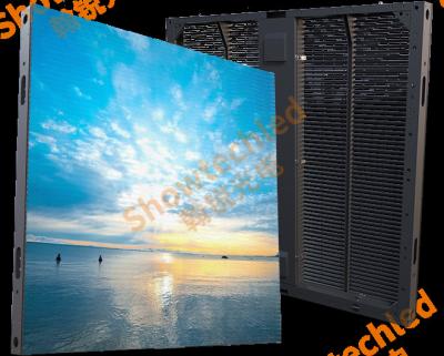 China Outdoor Transparent LED Video Wall with SMD3528 Led Light Package and High Brightness for sale