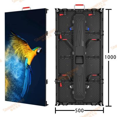 China Outdoor Waterproof P4.81 SMD1921 LED Commercial Advertising Display Screen Rental 1920Hz for sale