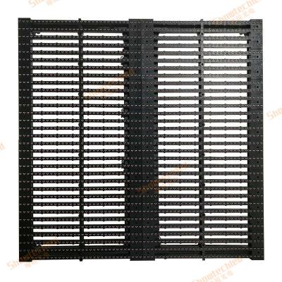 China 15.6 X 31.25mm Transparent Front Maintenance LED Display Mesh Screen Waterproof 12000Nits for sale