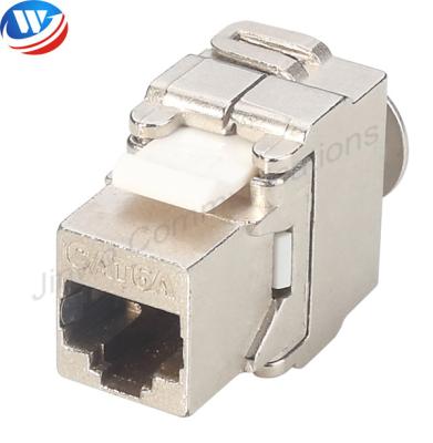 China Toolless Modul RJ45 Cat 6A CAT6A RJ45 Punch Down Jack for sale