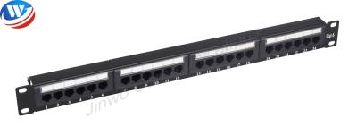 China RJ45 Network Patch Panels IEC 11801 Rack Mount 110 IDC for sale