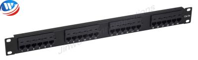China 110 IDC 24 Port Cat 6 Patch Panel for sale