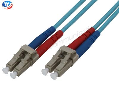 China CATV LC às ligações em ponte da fibra do duplex OM3 do cabo 50/125 do remendo da fibra do único modo do LC à venda