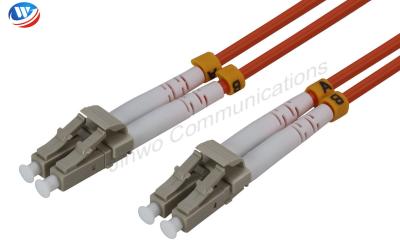 China 2.0mm 3m SC SC SM Duplex Patch Cord FTTX Network SX Fiber Patch Cable for sale