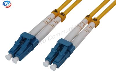 China G652D 9/125 Fiber Optic Patch Cord SC To SC Single Mode Fiber Patch Cable for sale