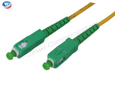 China SC APC del cordón de remiendo de la fibra óptica de G657A 2m m LSZH a SC APC en venta