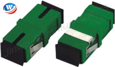 China Green Simplex Single Mode Fiber Adapter LC UPC To SC APC for sale