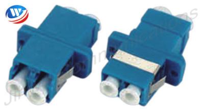 China SM MM Fiber Optic Adaptor FTTH LC To LC Coupler Single Mode for sale
