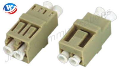 China FTTP Fiber Optic Adapter 0.25db Insertion Loss OEM LC Female To LC Female for sale