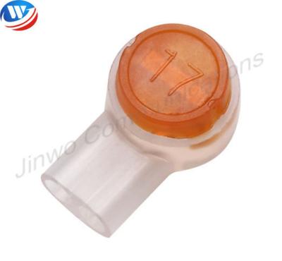 China Double Pin Yellow 3m UR Connector Phosphor Bronze Electronic Wire Connector for sale